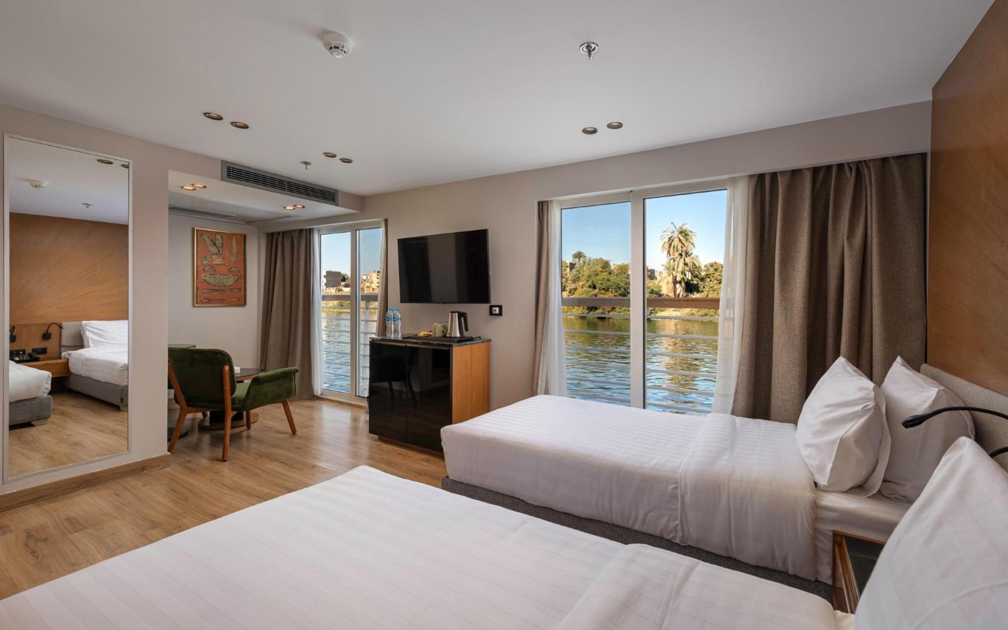 Tia Boutique Nile Cruise - Every Monday From Luxor For 04 & 07 Nights - Every Friday From Aswan For 03 & 07 Nights Exterior foto
